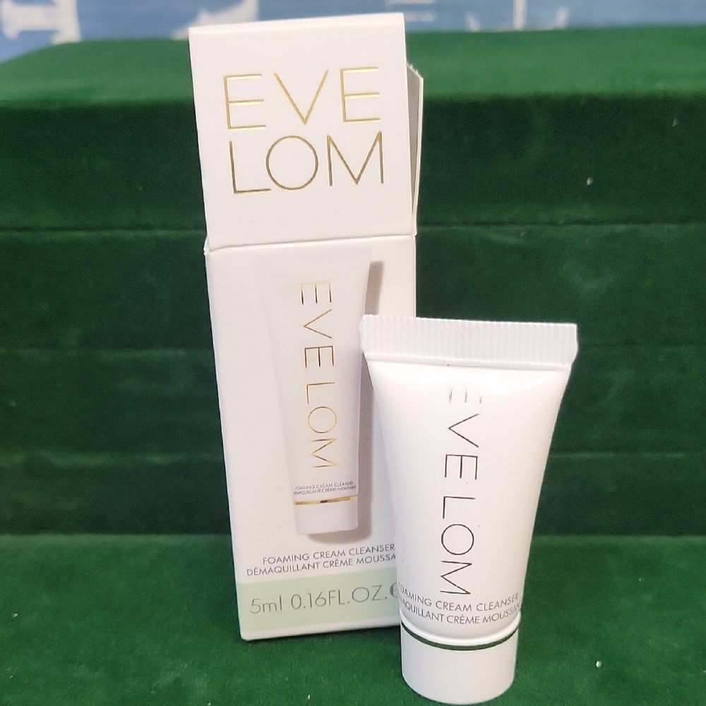 Evelom Foaming Cream Cleanser 5ml New In Box Tube